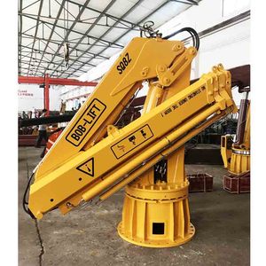 Grúa de yate <span class=keywords><strong>costa</strong></span> afuera de las barcazas de carga pequeñas de 8 toneladas en venta - Product Image 4
