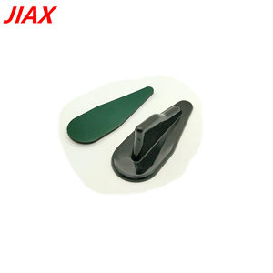 Aileron de toit universel pour <span class=keywords><strong>voiture</strong></span>, générateur de vortex en forme d'aileron de requin, stabilisateur de flux d'air auto-adhésif en ABS, accessoires de modification aérodynamique automobile - Product Image 5