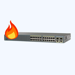 WS-<span class=keywords><strong>C2960</strong></span> + 24PC-<span class=keywords><strong>L</strong></span> Original nouveau commutateur CISCOS 24 10/100 POE + 2T/SFP LAN Base/LAN Lite .. WS-<span class=keywords><strong>C2960</strong></span> + 24PC-S - Product Image 4
