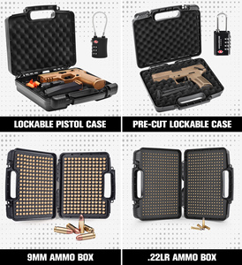 Estuche para Munición Kinghardcase de 9 mm, Capacidad para 600 Cartuchos, Impermeable, Gran Capacidad, Estuche para Munición de Especificaciones Militares para <span class=keywords><strong>Luger</strong></span> de 9 mm - Product Image 4