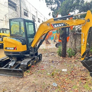 Used Original Sany Sy35U Excavadora Sany Sy60 Sy75 Sy95 Sy55 Sy26 Sy35 Crawler <b>Small</b> Excavator Sany Mini Excavator Sy35U Sale - Product Image 2