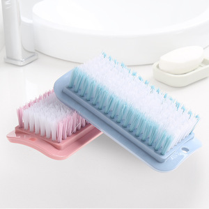 Laundry <b>Brush</b> Nylon Soft Bristle Household Cleaning <b>Brush</b> For Clothes Shoes Floor Multi Functional Cleaning Tool - Product Image 1