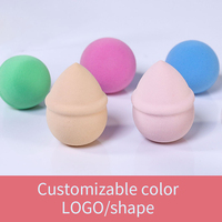 Éponge de maquillage sans latex cosmétique de beauté douce pour femmes de qualité supérieure houppette personnalisée pour fond de teint poudre liquide