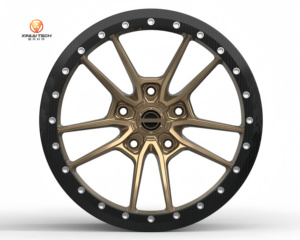 ล้อโครเมียมอะลูมิเนียมปลอมแปลง4x4ล้อล็อกลูกปัดออฟโรด SUV <span class=keywords><strong>18</strong></span>ถึง<span class=keywords><strong>24</strong></span>นิ้ว6x139.7 6x139 - Product Image 2