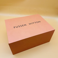 Boîte en carton rigide magnétique personnalisée de luxe pliable et recyclable pour vêtements, chaussures, cadeaux