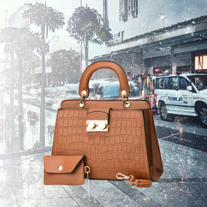 Sac à main à bandoulière décontracté pour femmes avec fermeture à glissière - Product Image 5