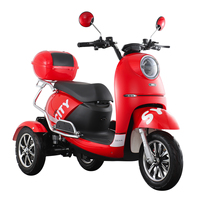 Yeni hareketlilik Scooter yaşlı 3 tekerlekli 500w yetişkinler için elektrikli Scooter Citycoco Scooter kıyıcı elektrikli üç teker bisikletler
