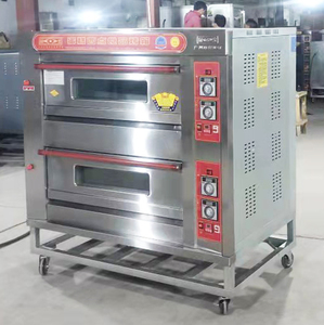 Équipement de boulangerie en acier inoxydable, four à <span class=keywords><strong>pizza</strong></span> à gaz industriel pour la cuisson du pain - Product Image 6