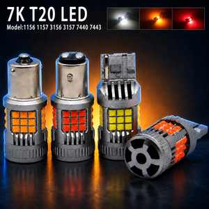 FSYLX Luci di Segnalazione per Auto 7K di Alta Qualità, <span class=keywords><strong>Lampadine</strong></span> LED 36SMD, Bianco Naturale, Giallo, Rosso, 1157 7443 7440 3157 3156 1156 12V Led T20 - Product Image 1