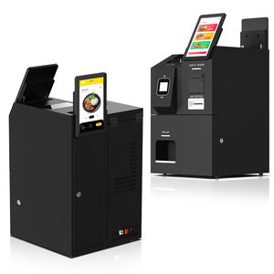Kiosque de restauration rapide multi-devises basé sur Android, acceptant les paiements en espèces, avec lecteur de QR code POS, écran haute résolution et lecteur de codes-barres - Product Image 6