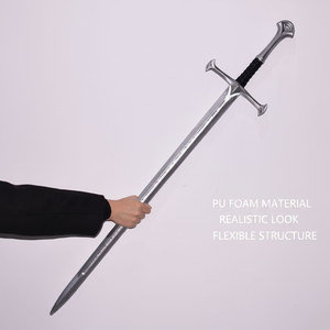 <span class=keywords><strong>Espada</strong></span> de Espuma de PU de 42 Pulgadas para Cosplay, <span class=keywords><strong>Espada</strong></span> de Juguete Segura para LARP de Caballero Medieval, Suministro al por Mayor Personalizado - Product Image 4
