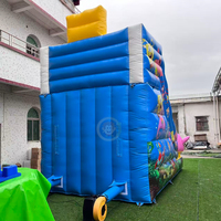 Tobogán Inflable Comercial de 18 pies, Toboganes Inflables Acuáticos, Toboganes Inflables Acuáticos de Alibaba