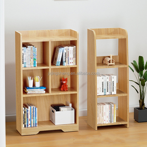 Bibliothèque en bois massif à 3 niveaux avec cubes <span class=keywords><strong>de</strong></span> <span class=keywords><strong>rangement</strong></span> Bibliothèque pour enfants pour <span class=keywords><strong>la</strong></span> chambre d'école ou le salon - Product Image 6