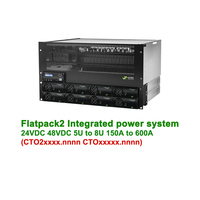 Système d'alimentation CC en rack intégré Eltek 48V 24V 150A à 600A 5U à 8U Flatpack2 (CTO2xxxx.nnnn CTOxxxxx.nnnn)