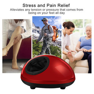 Mini masajeador de pies Shiatsu eléctrico con calor y vibración Máquina de masaje de pies de circulación sanguínea dirigida - Product Image 5