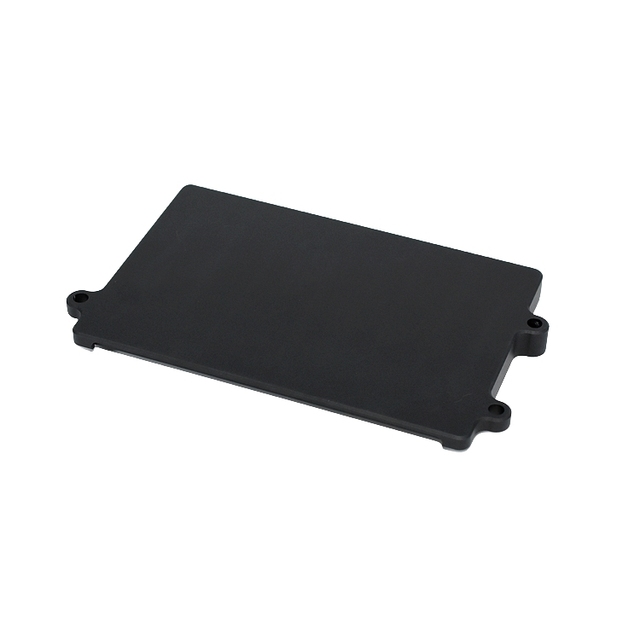 ABS Plastic Rectangular Waterproof Electronic Enclosure Durable with Mounting Holes CNC Machining for Industrial IoT Devices