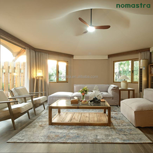 Tienda de campaña de lujo Habitación de hotel Estructura de marco de acero para retiros de bosque y cañón Carpas de glamping de acero Suite para centros turísticos de Parques Nacionales - Product Image 6