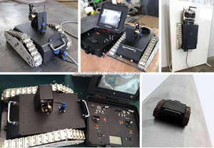 AVT-8T Châssis de <span class=keywords><strong>robot</strong></span> à chenilles d'escalade murale magnétique de taille moyenne <span class=keywords><strong>Robot</strong></span> d'inspection verticale - Product Image 4