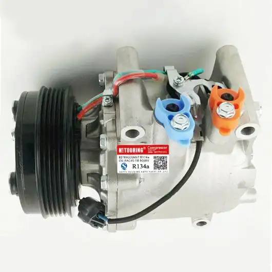 Compressore A/C Auto all'ingrosso, compressore 5PK 12V HS090R A/C 38810-PWA-006 /38800-P14-006 per Honda JAZZ II (GD) 1.3 qualità OE