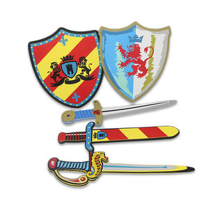 ชุดดาบและโล่โฟม EVA แบบนุ่มสำหรับเด็กของเล่นดาบและโล่โฟมอาวุธยอดนิยม - Product Image 6