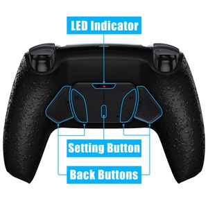 <span class=keywords><strong>EXtremeRate</strong></span> <span class=keywords><strong>PS5</strong></span> - Kits de Reasignación Rise 4 de Goma Negra para Control de <span class=keywords><strong>PS5</strong></span> - Product Image 4