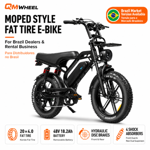 จักรยานไฟฟ้า QMWHEEL V20Limited 48V รุ่น City Bike ยางใหญ่ แบตเตอรี่ลิเธียม สำหรับตัวแทนจำหน่าย B2B - Product Image 1