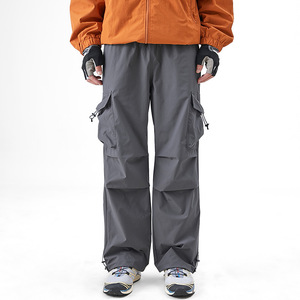 <span class=keywords><strong>Pantaloni</strong></span> larghi Casual estivi da uomo salopette stile americano ad asciugatura rapida <span class=keywords><strong>paracadutista</strong></span> da esterno Multi-tasche <span class=keywords><strong>pantaloni</strong></span> Cargo - Product Image 3