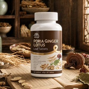 Comprimés de Poria, gingembre, feuille de lotus, astragale, ginseng, <span class=keywords><strong>réglisse</strong></span>, ganoderma, marque privée OEM - Product Image 1