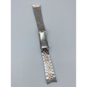 Bracelet de montre en argent massif incurvé 316L de 19 mm, bracelet de remplacement pour Rolex GMT Series - Product Image 5