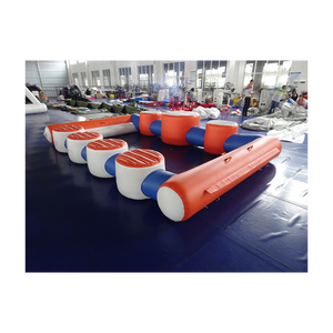 Pierres <span class=keywords><strong>de</strong></span> marche gonflables robustes avec surface antidérapante, <span class=keywords><strong>chemin</strong></span> connectable pour gymnases scolaires et défis <span class=keywords><strong>de</strong></span> fitness en intérieur - Product Image 4