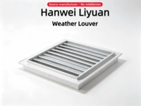 Grille d'aération HVAC étanche en aluminium pour l'admission d'air frais