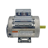 Moteurs AC série NEMA 220V Moteur à induction monophasé à double condensateur Moteur à induction électrique à faible bruit 0.25hp à 5HP