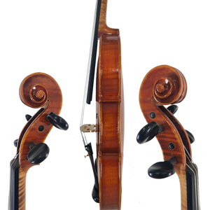 Violin học sinh 4/4 làm thủ công chuyên nghiệp, gỗ thông nguyên tấm, mặt gỗ maple, kèm bộ phụ kiện - Product Image 3