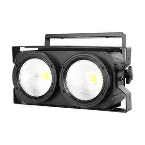 Moogle 2 Olhos Audiência Blinder Dmx Quente Branco Frio LEVOU 200w COB Iluminação de Estúdio