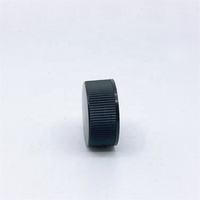 Tapón de rosca de plástico PP de alta calidad Tapón de rosca negro personalizado profesional
