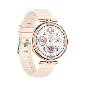 Reloj Inteligente NX17 Pro para Mujer con Doble Correa, Pantalla AMOLED, Frecuencia Cardíaca, Presión Arterial, Saludable, IP67, Control Remoto, Calendario - Product Image 2