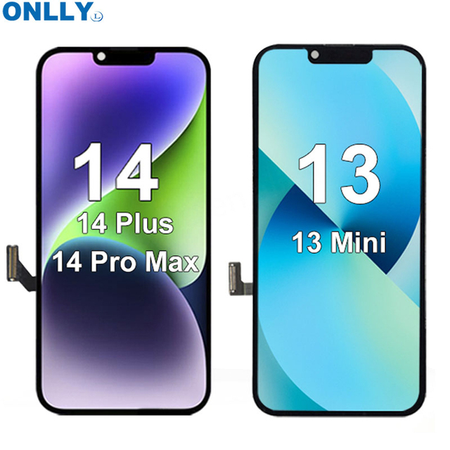 Wholesale TFT LCD Screen for iPhone X XS 6 7 8 Plus 11 Pro 12 Mini 13 14 Pro Max 15 Pro 16e 16 Plus Mobile Phone Lcds