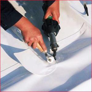 Membrana de impermeabilización de lámina de plástico de <span class=keywords><strong>PVC</strong></span> de una sola capa para techos planos Membrana impermeable de soldadura soldada