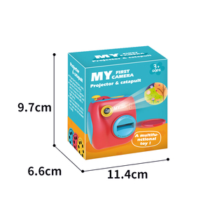 QS Popolare Mini Proiettore Educativo a Cartoni Animati con Catapulta, 3 <span class=keywords><strong>Stili</strong></span>, Confezione in Plastica, Fotocamera Giocattolo Colorata con Pellicole Multiple - Product Image 5