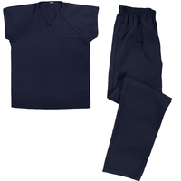 Service OEM en gros, vêtements de travail, chemises et pantalons en coton et polyester sergé pour prisonniers, uniformes unisexes pour adultes