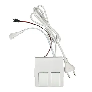 Defogging Bathroom Mirror 1 Color LED Light Touch Dimmer Double Button Sensor Switch DC12V 1A 12W Built-in LED Driver