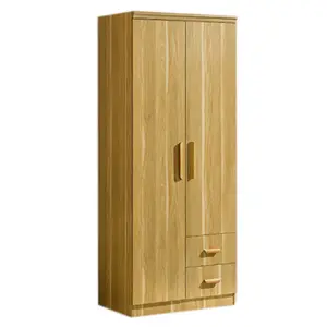 सस्ते लकड़ी 2 दरवाजा जापानी विनिर्देशों शैली Walkin अलमारी