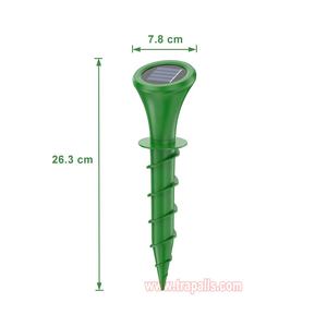 <span class=keywords><strong>Trampa</strong></span> repelente de serpientes con vibración ultrasónica para césped y jardín, detección infrarroja de 360 °, repelente ultrasónico de jabalí y topos para animales - Product Image 2