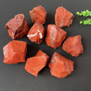 Piedras Curativas Naturales al por Mayor, Cristal en Bruto, <span class=keywords><strong>Jaspe</strong></span> Rojo, Forma Irregular, Tendencia de Moda para Decoración - Product Image 2