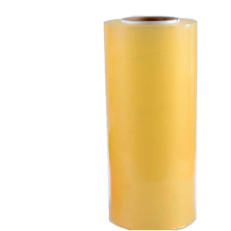 Weiches durchsichtiges lldpe PVC-Stretch-Emball 10 μm 1.500 m Riesentrolle 18 Zoll × 1.000 Fuß kundenspezifische Mikrowellensichere Stretch-Cling-Folie