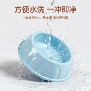 Bol d'alimentation pour animaux de compagnie Youcheng, bol en plastique pour chat et chien, grand bol rond pour l'eau et la nourriture - Product Image 4