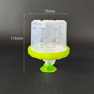 200 мл Бесплатная мойка, 50 комплектов, коробка для автомобильной краски, листовой металлический распылитель, обычные банки, пластиковые стаканчики, одноразовые контейнеры - Product Image 6