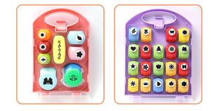 Ensemble de poinçons à papier 14 pièces, boîte de rangement pour l'artisanat artistique, façonneur de papier, cartes de <span class=keywords><strong>scrapbooking</strong></span>, loisirs créatifs, bricolage, artisanat pour enfants, OEM ODM, acier inoxydable - Product Image 6