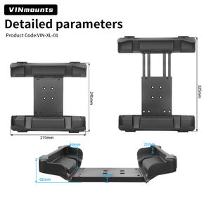 VINmounts Starlink Mini Compatible <b>Tablet</b> Mount <b>Holder</b> Adjustable Heavy Duty Stand Universal Device Bracket for Vehicle Use - Product Image 2
