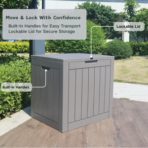 Durable <strong>Stackable</strong> Storage <strong>Bins</strong> with Lids, Tool Box on Wheels &amp; Blanket Box for Home/Office Organization - Product Image 3